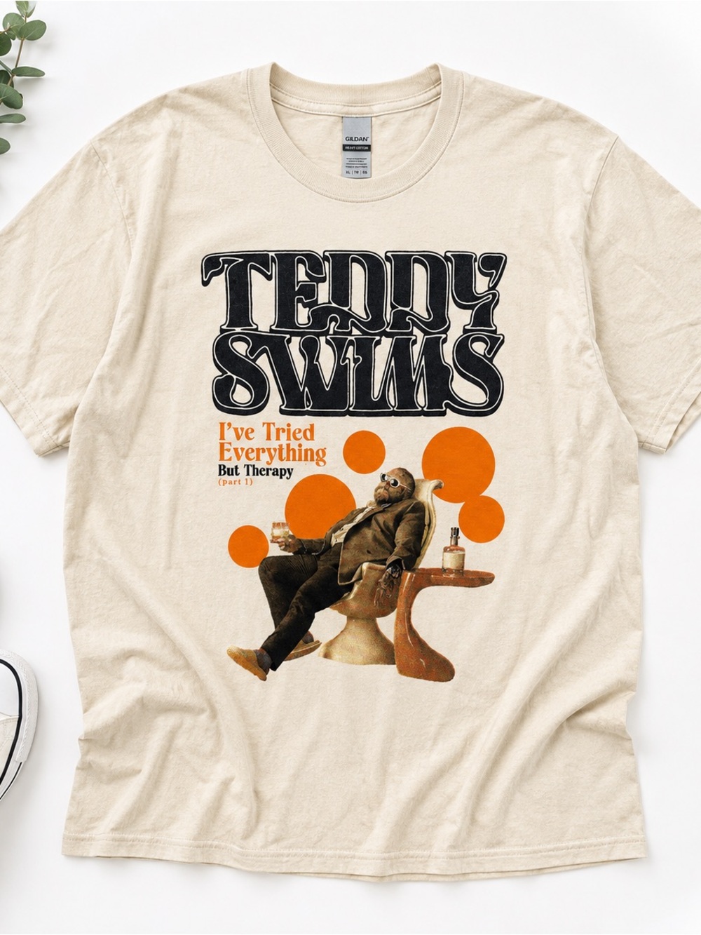 Teddy Swims 2024 UK Europe Tour Graphic Tee XL